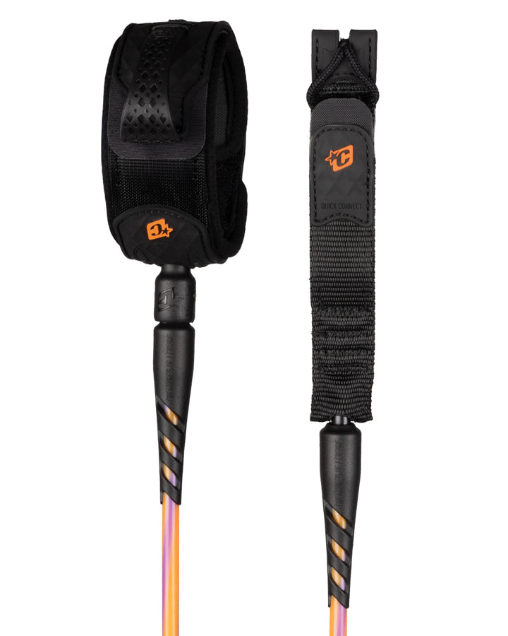 Creatures of Leisure Reliance 2.0 Medium Duty Leash Hi-Vis Purple Twist Black 6ft0in