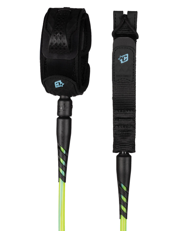 Creatures of Leisure Reliance 2.0 Standard Duty Leash Pine Lime Twist Black 7ft0in