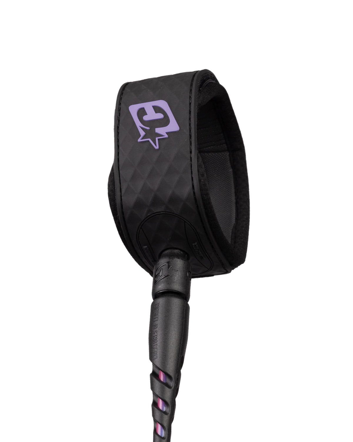 Creatures of Leisure Reliance 2.0 Lite Duty Leash Bubblegum Twist Black 6ft0in