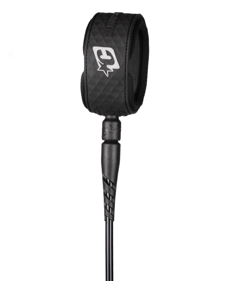 Creatures of Leisure Reliance 2.0 Standard Duty Leash Black Silver 7ft0in
