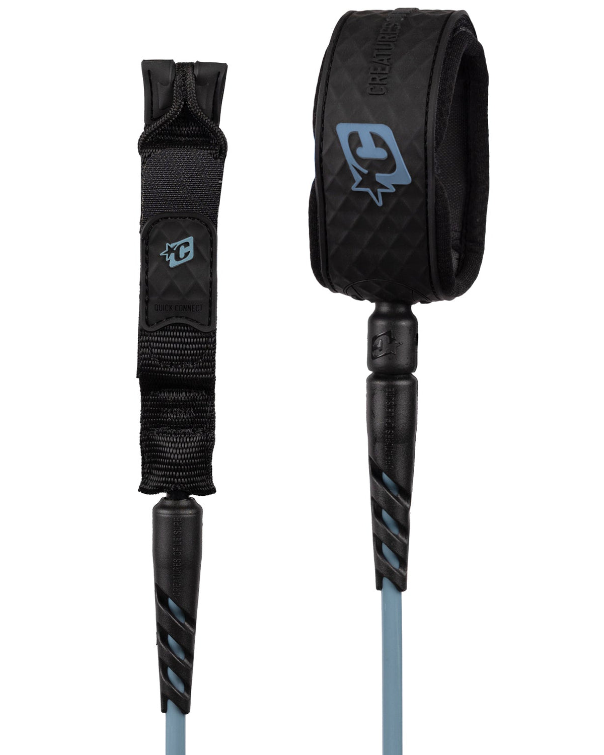 Creatures of Leisure Reliance 2.0 Standard Duty Leash Slate Black 6ft0in