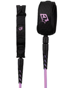 Creatures of Leisure Reliance 2.0 Standard Duty Slim Fit Leash Guava Twist Black 7ft0in