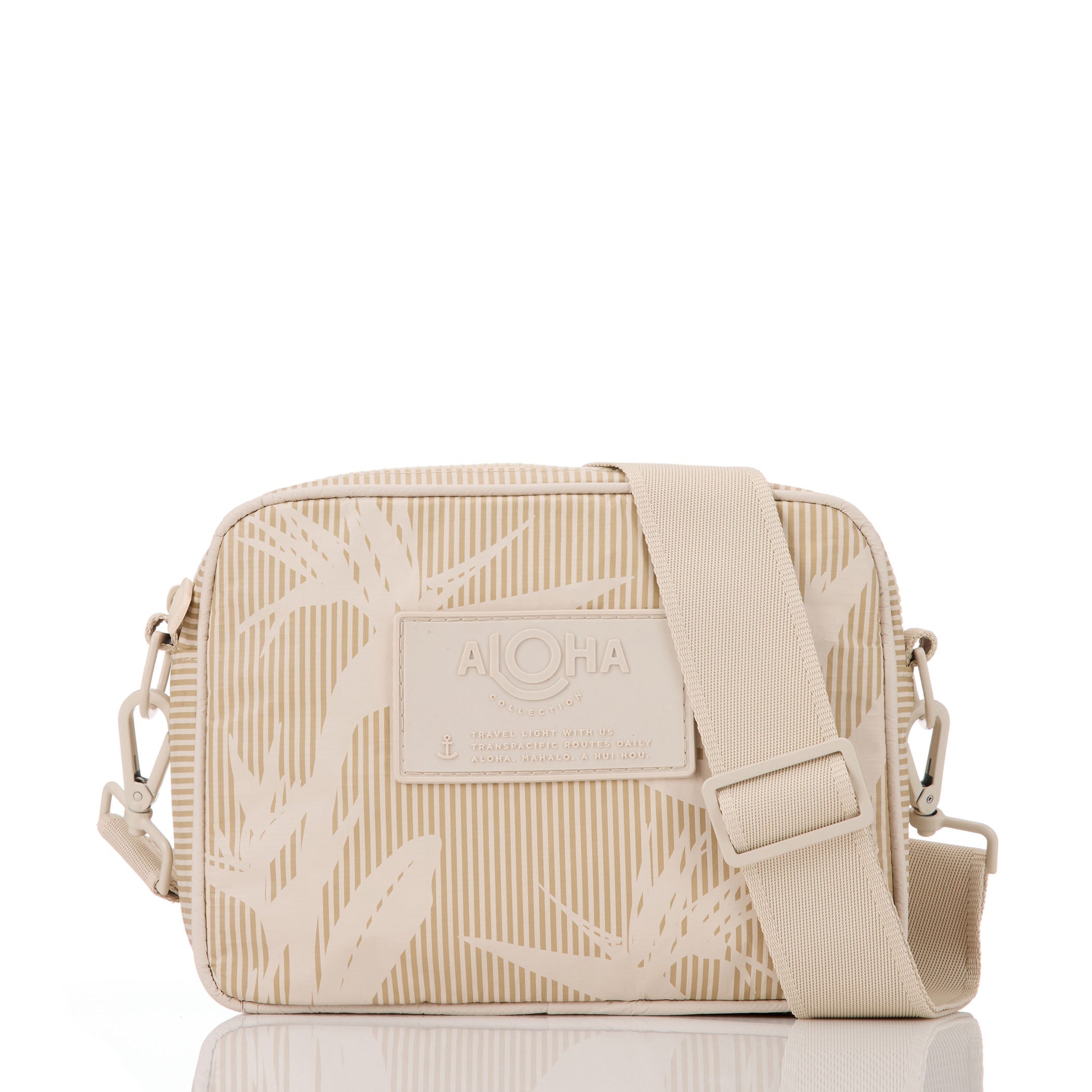 Aloha Paradise Tiny Stripe Le Tour Iced Coffee/Sandstone