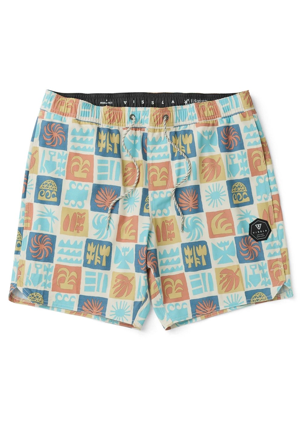Vissla Ecology Center 16.5" Ecolastic-MUL Short Multi M