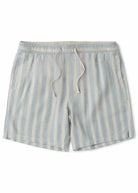 Vissla Grad Stripe 17" Elastic Linen Walkshort FDN-Faded Denim S