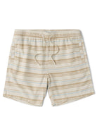 Vissla Grad Stripe 17" Elastic Linen Walkshort DKS-Dark Sand L