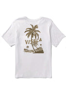 Vissla Bungalo Organic Tee Shirt WHT S