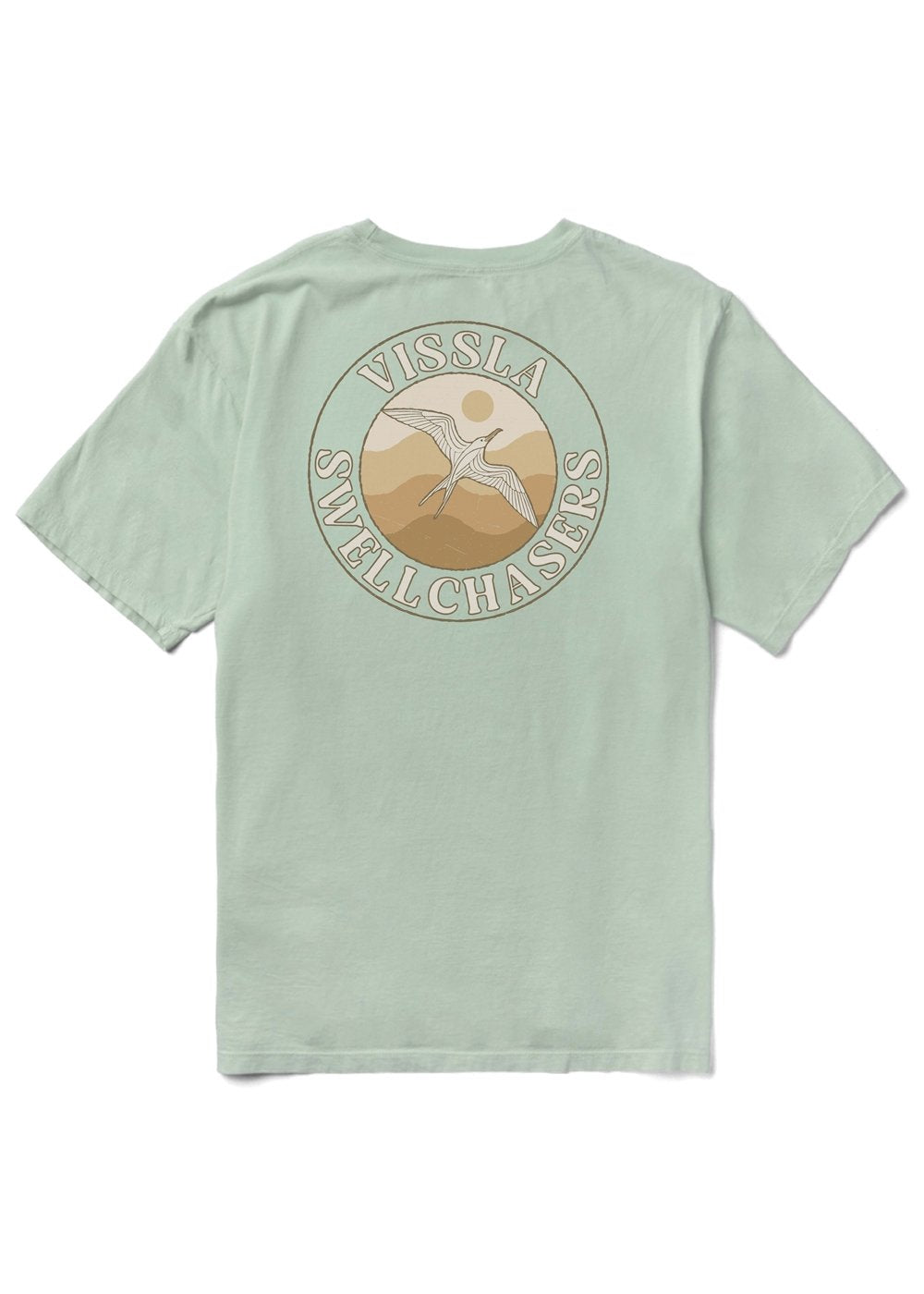 Vissla Swell Chaser Organic Tee Shirt AGA L