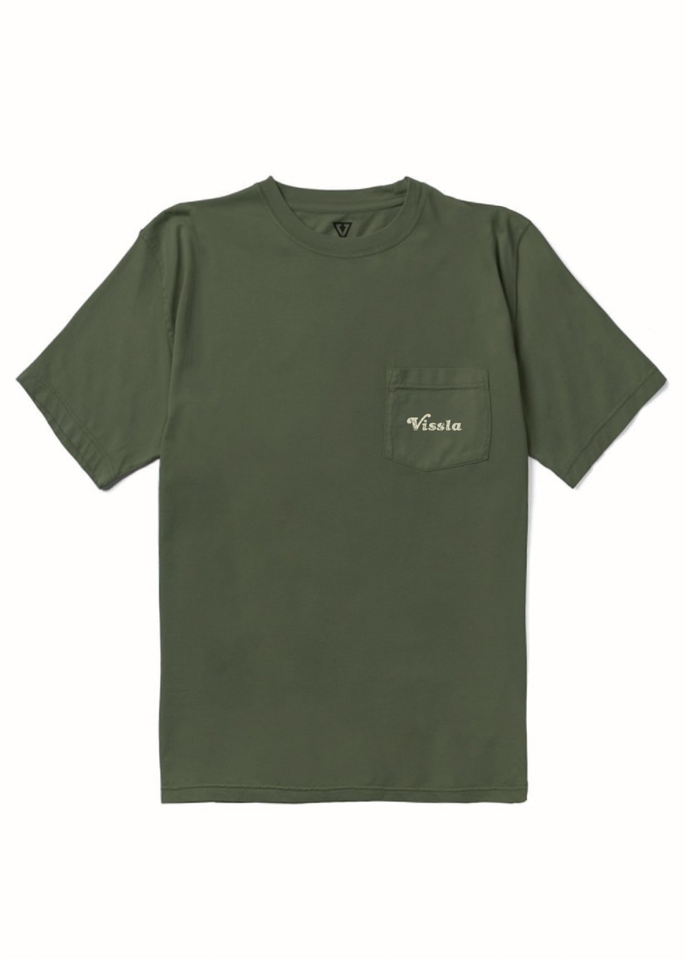 Vissla Caught Inside Premium Organic PKT Tee SUR-Surplus M