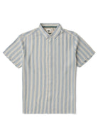 Vissla Grad Stripe Short Sleeve Shirt FDN-Faded Denim XXL
