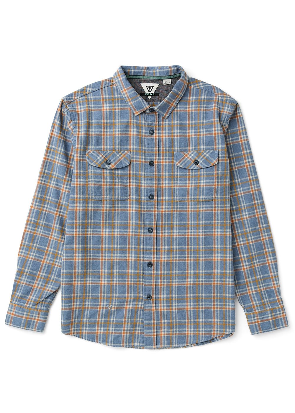 Vissla Central Coast LS Flannel  BHZ M