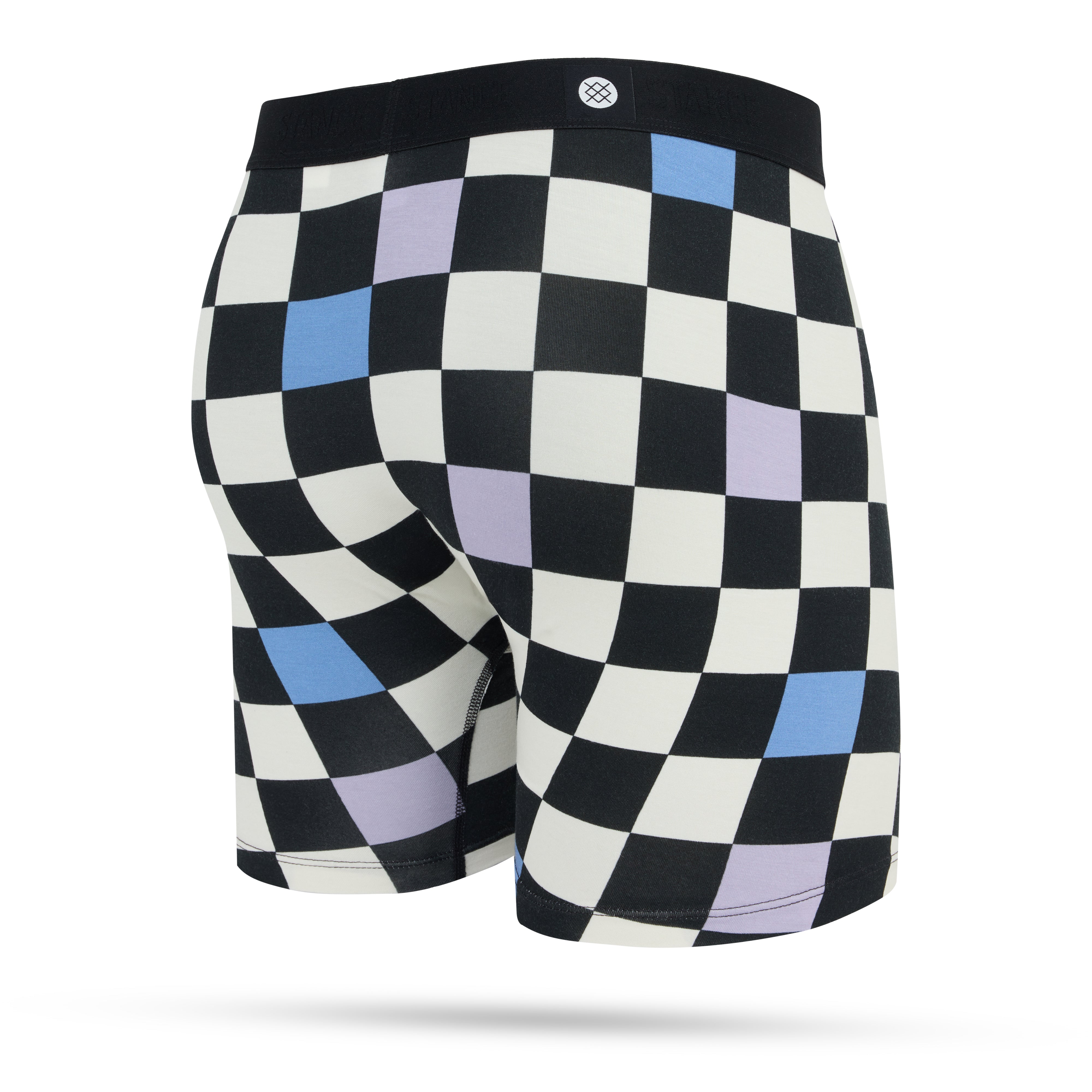 Stance Chef Check Wholster Boxer Brief BLACK M