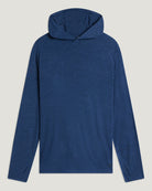 Free Fly Men'S Bamboo Shade Hoodie Fleece Heather True Navy M