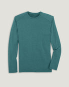 Free Fly Men's Bamboo Shade Long Sleeve Shirt Heather Sea Pine XXL