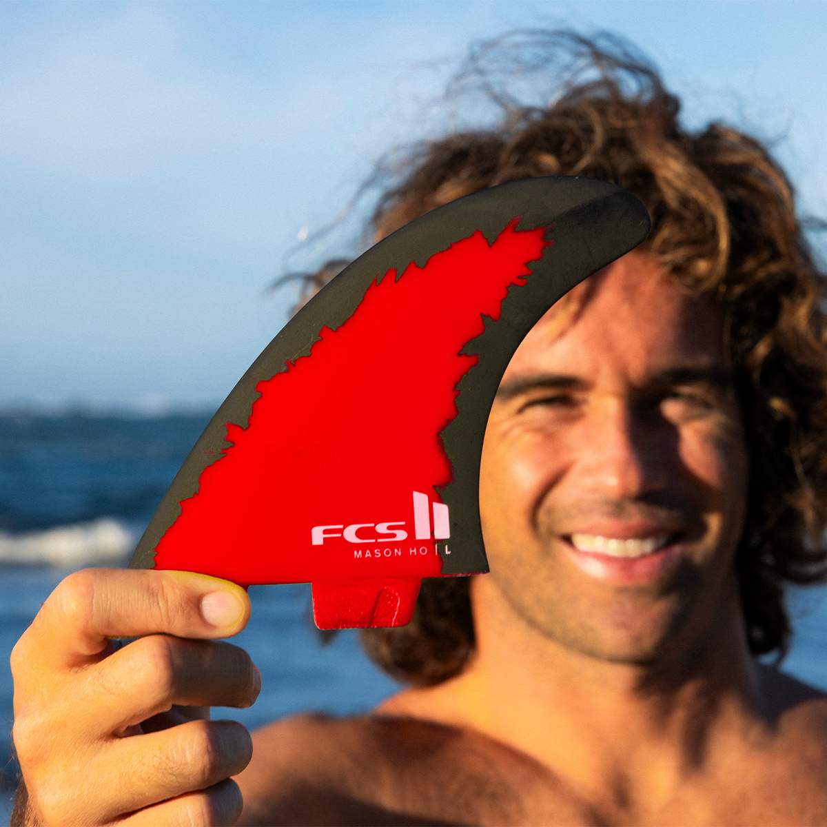 FCS 2 MH PC AirCore Tri-Fin Set Code Red M