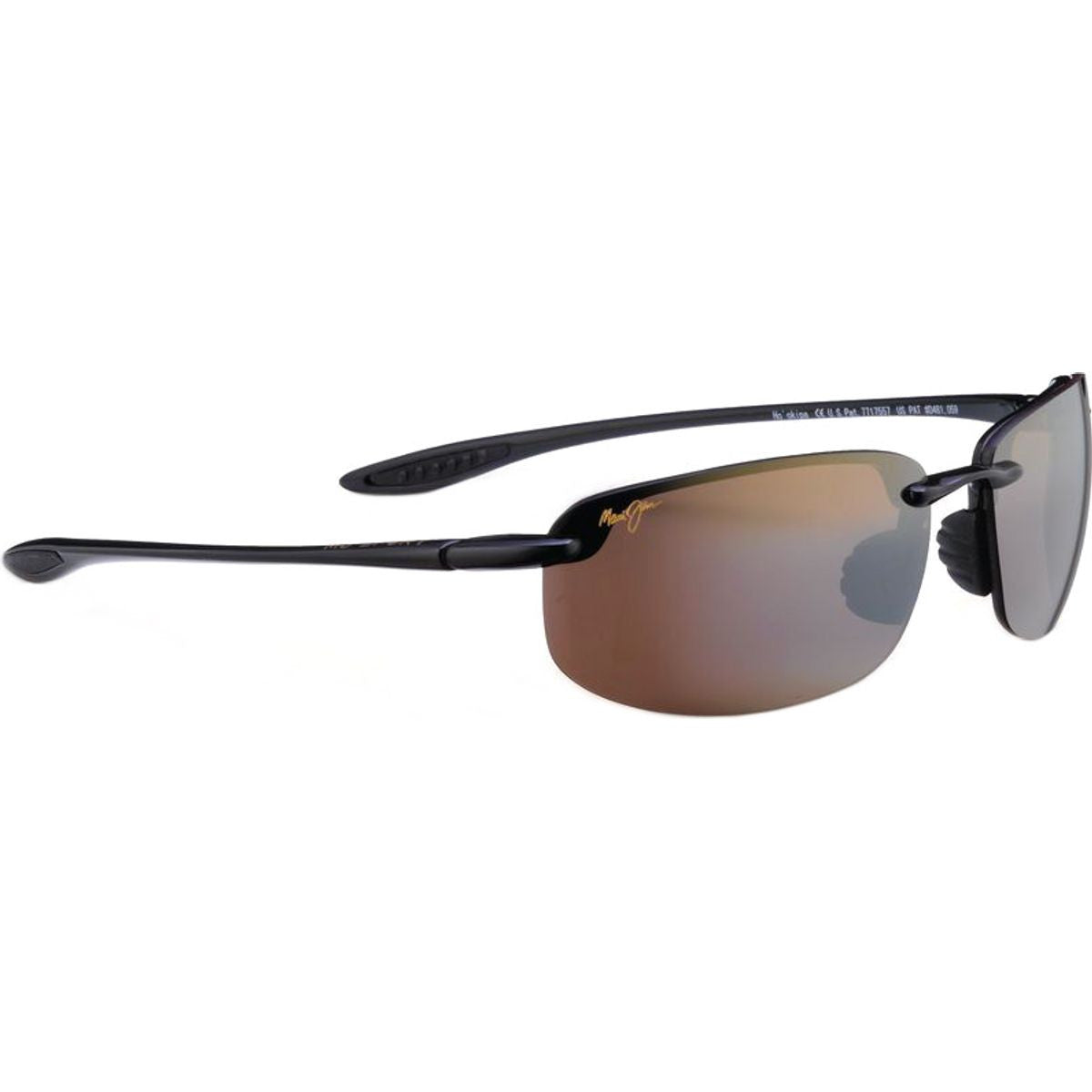 Maui Jim Hookipa Sunglasses GlossBlack HCL MauiPure