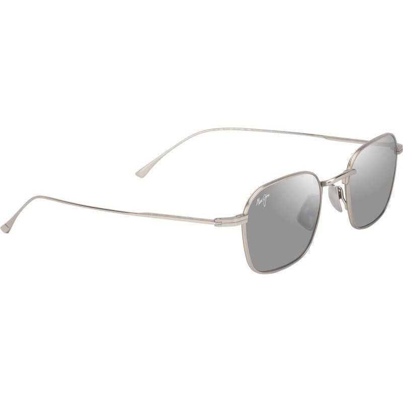 Maui Jim Mekala Polarized Sunglasses MatteSilver Silver