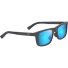 MAUI JIM MOAKA POLARIZED SUNGLASSES Matte Solid Grey Blue Hawaii