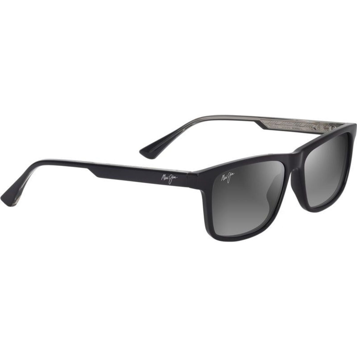 Maui Jim Okina Polarized Sunglasses ShinyBlack Grey