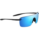Maui Jim Palulu Polarized Sunglasses MatteBlack BlueHawaii