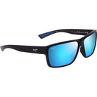 Maui Jim Uila Polarized Sunglasses MatteBlack BlueHawaii