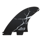 FCS 2 Mayhem Driver PC Carbon Tri-Fin Set Blue L