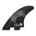 FCS 2 Mayhem Driver PC Carbon Tri-Fin Set Blue L