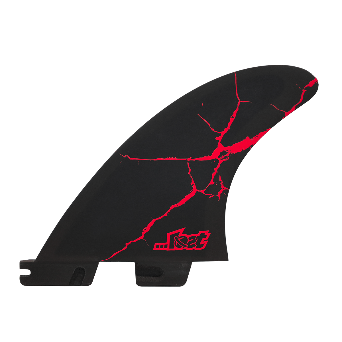 FCS 2 Mayhem Driver PC Carbon Tri-Fin Set Red S