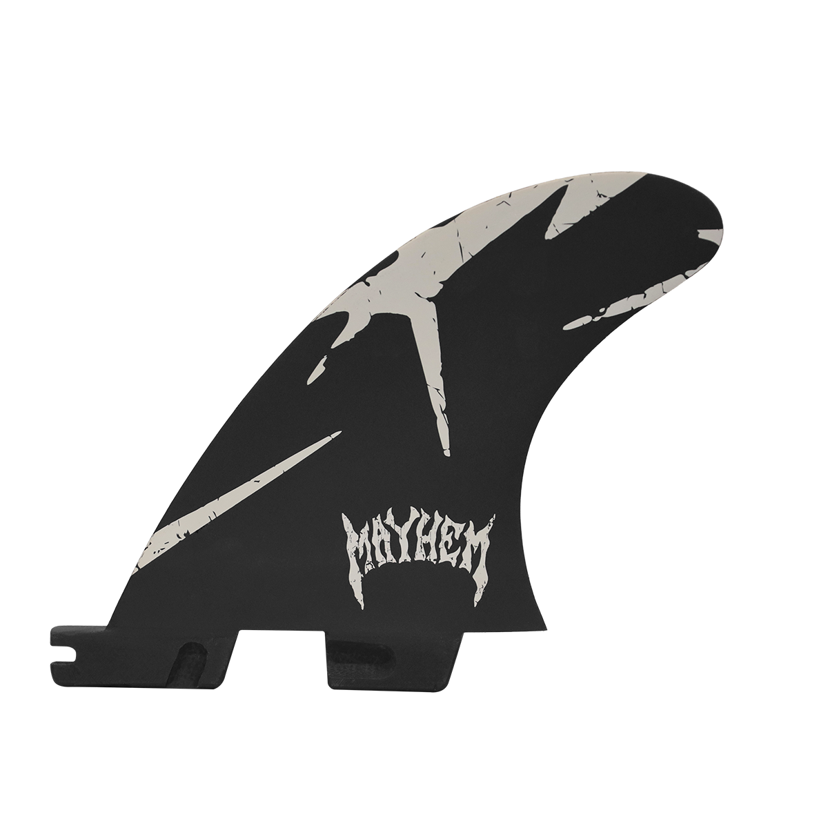 FCS 2 Mayhem Pivot PC Carbon Quad Rear Fin Set Sand M