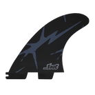 FCS 2 Mayhem Pivot PC Carbon Tri-Fin Set Marine L