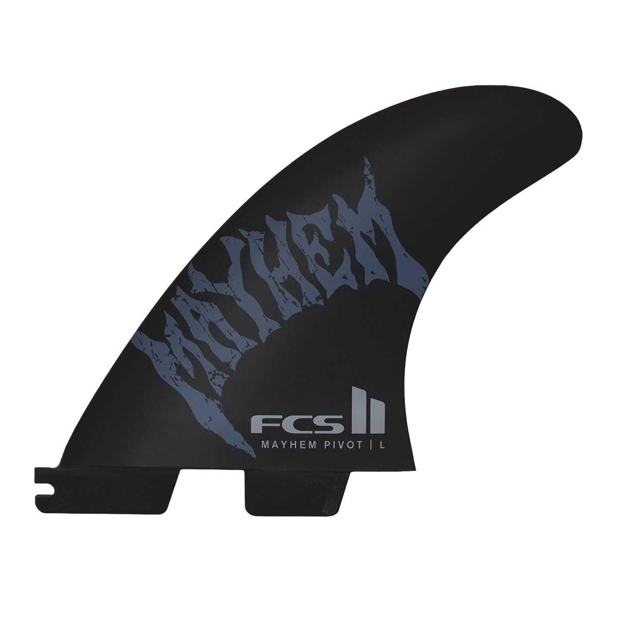 FCS 2 Mayhem Pivot PC Carbon Tri-Fin Set Marine L