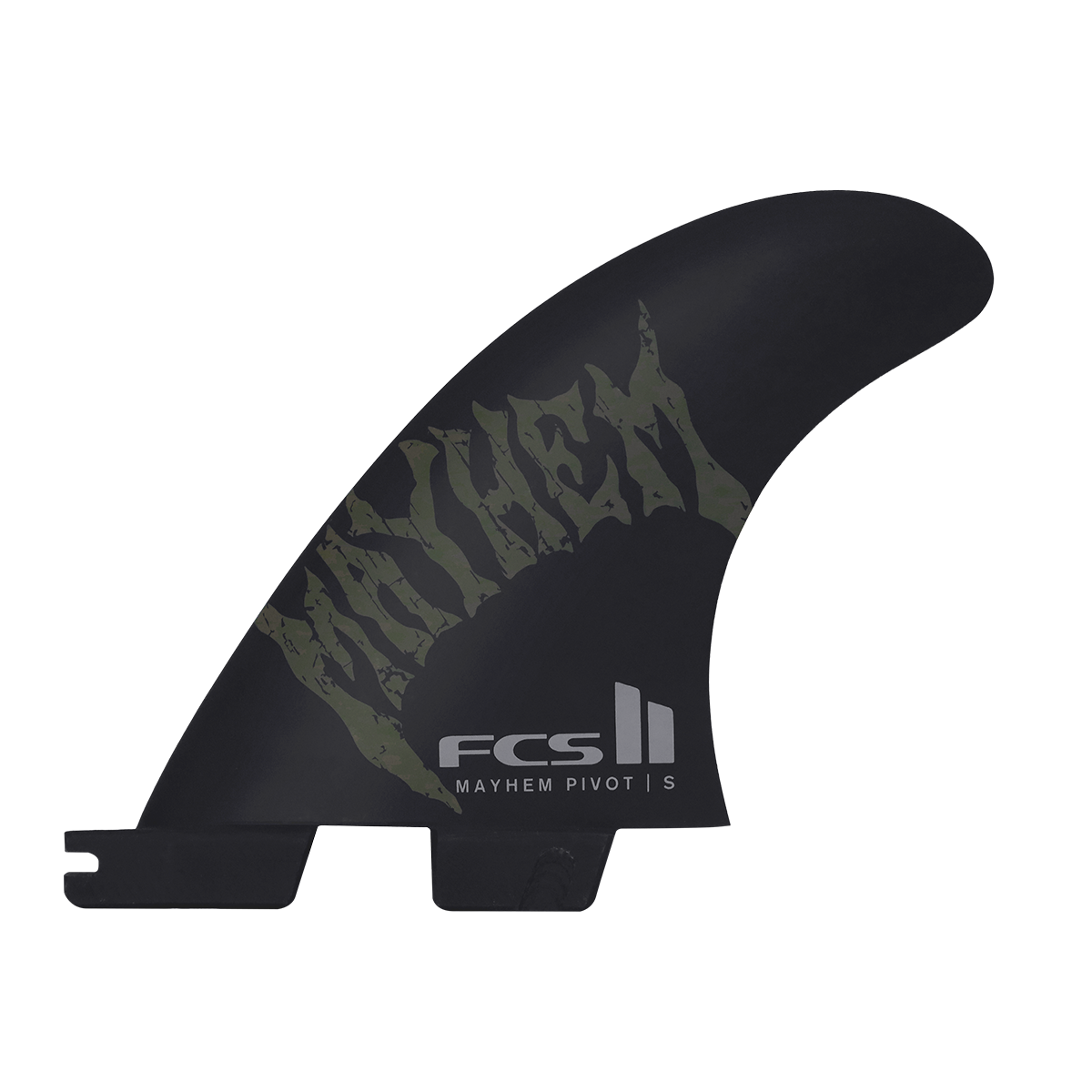 FCS 2 Mayhem Pivot PC Carbon Tri-Fin Set Moss S