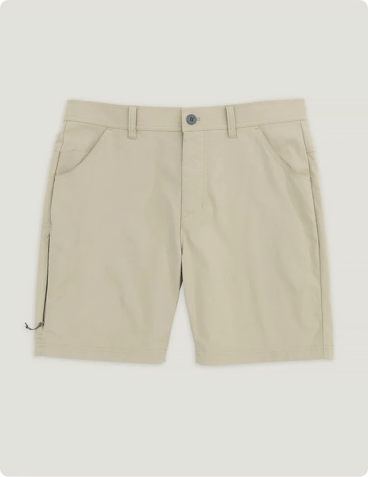 Free Fly Men's Topogrid Short Vintage Khaki 33