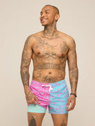 Chubbies Classic Lined Swim Trunk 4" The Pacific Grids XL
