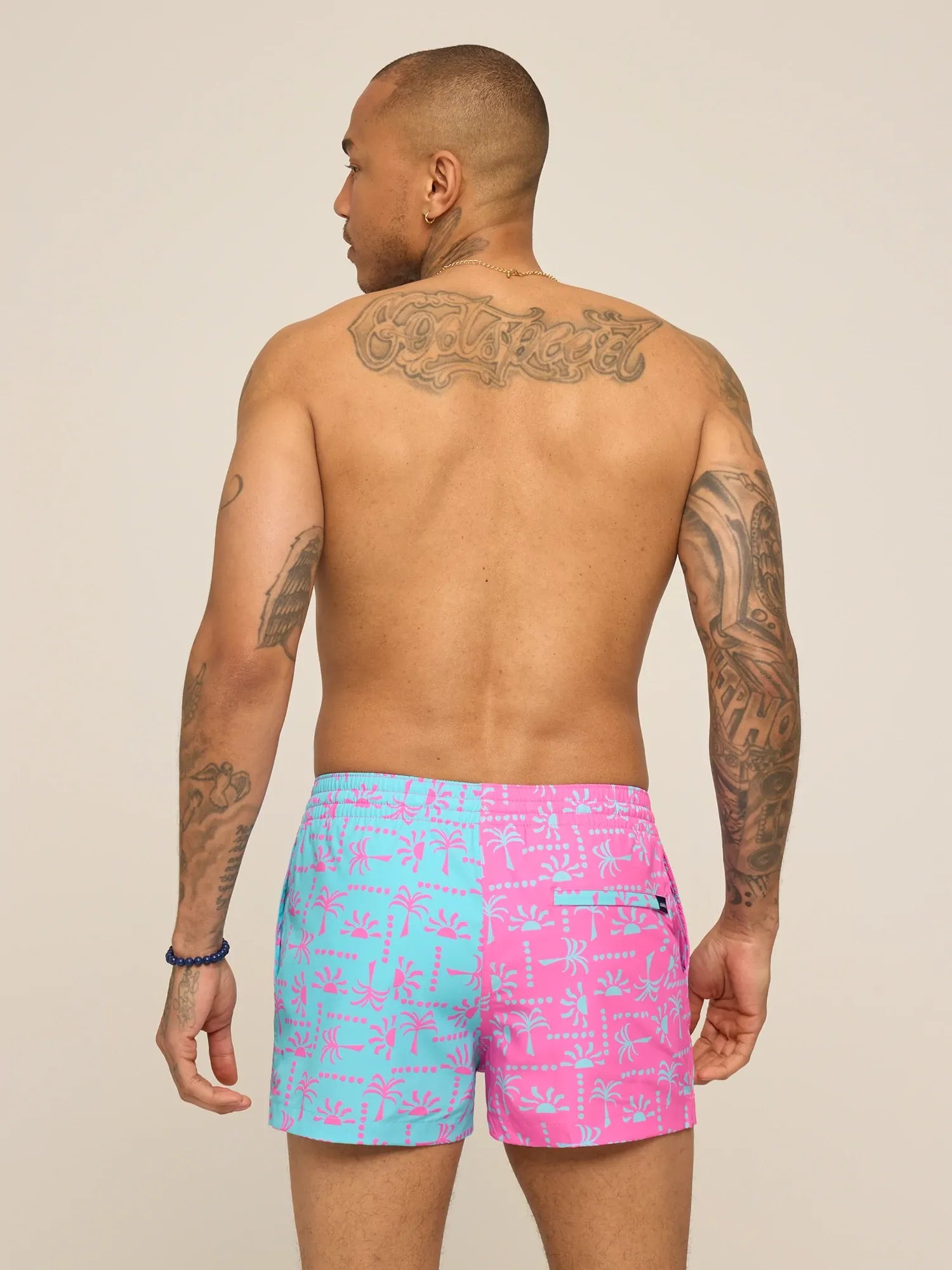 Chubbies Classic Lined Swim Trunk 4" The Pacific Grids M