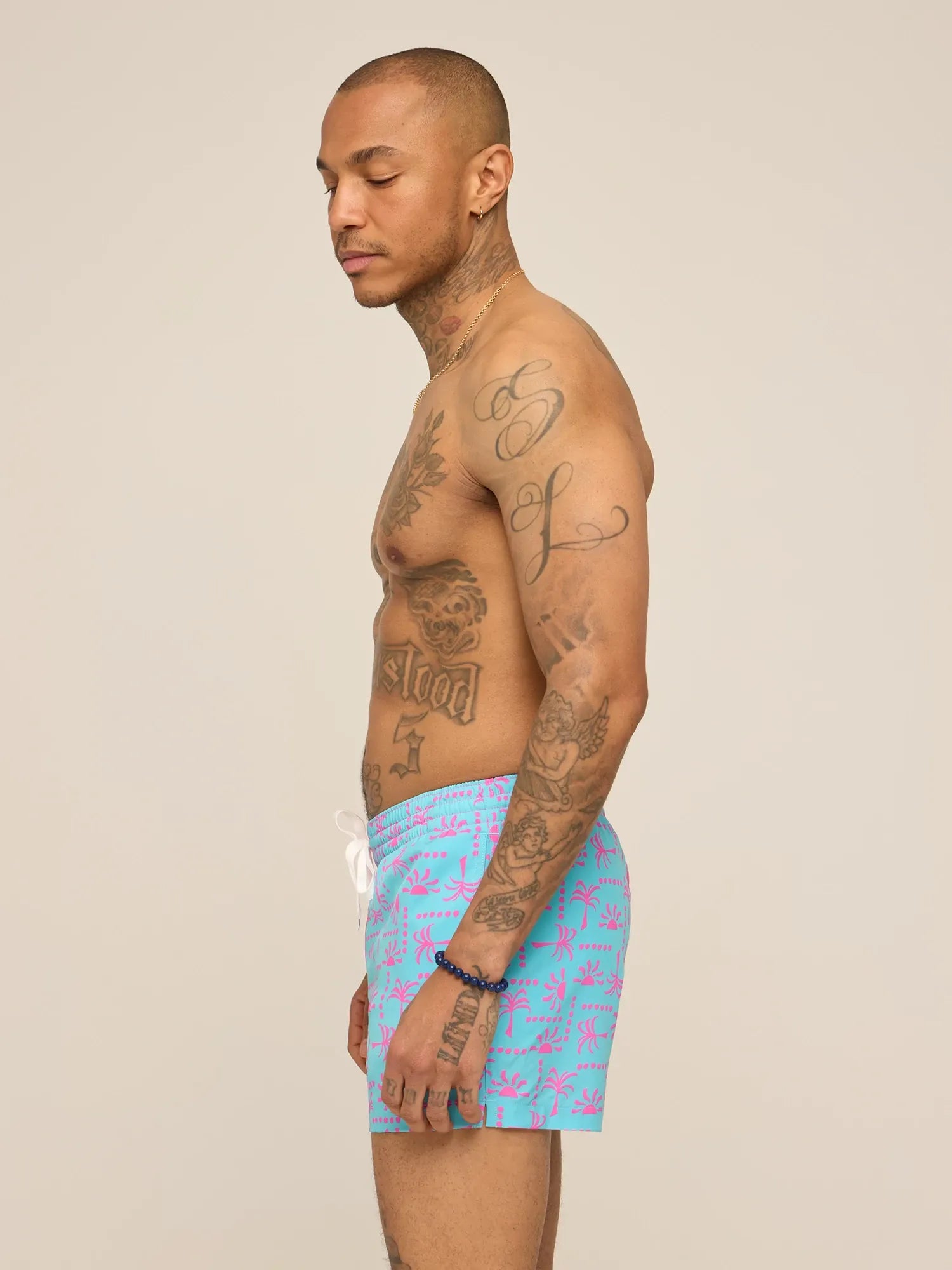 Chubbies Classic Lined Swim Trunk 4" The Pacific Grids M
