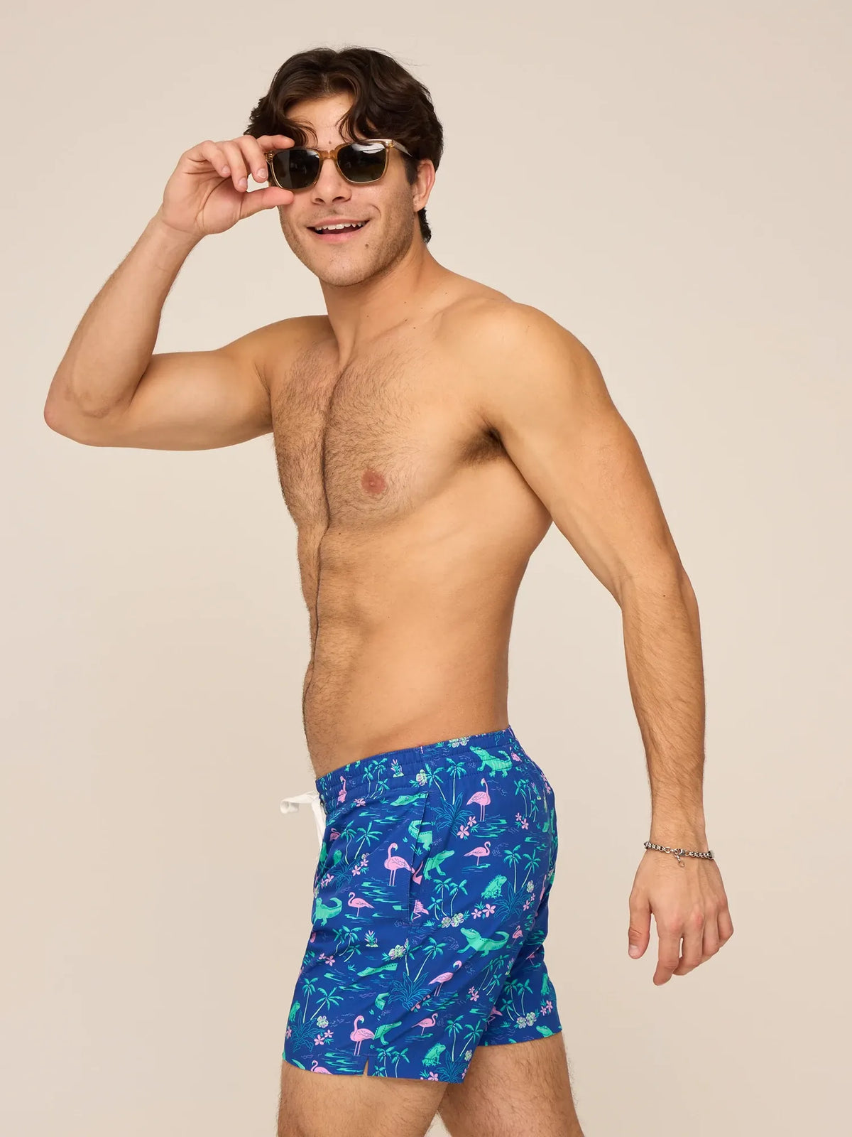 Chubbies Lined Classic Swim Trunk 5.5" The Swamp & Circumstances M