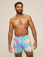 Chubbies The Classic Lined Swim Trunk 5.5" Technicolor Stitches L
