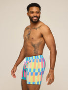 Chubbies The Classic Lined Swim Trunk 5.5" Technicolor Stitches L