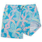 Party Pants Boys Swim Trunks BusyPalms-Cyan M