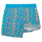 PARTY PANTS FESTIVAL E WAIST CYAN M