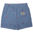 Party Pants Boys Swim Trunks Striped-Indigo S