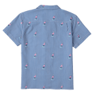 Party Pants Mingo Weekender SS Woven Shirt  INDIGO M