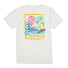 Party Pants Flock Around Match Mens SS Tee  WHITE L