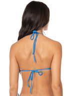 MAAJI Solid Stripe Balmy Tri Top  BLUE S