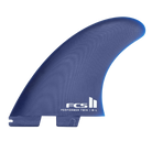FCS 2 Performer PG Twin+1 PG Fin Set Cali Blue M-L