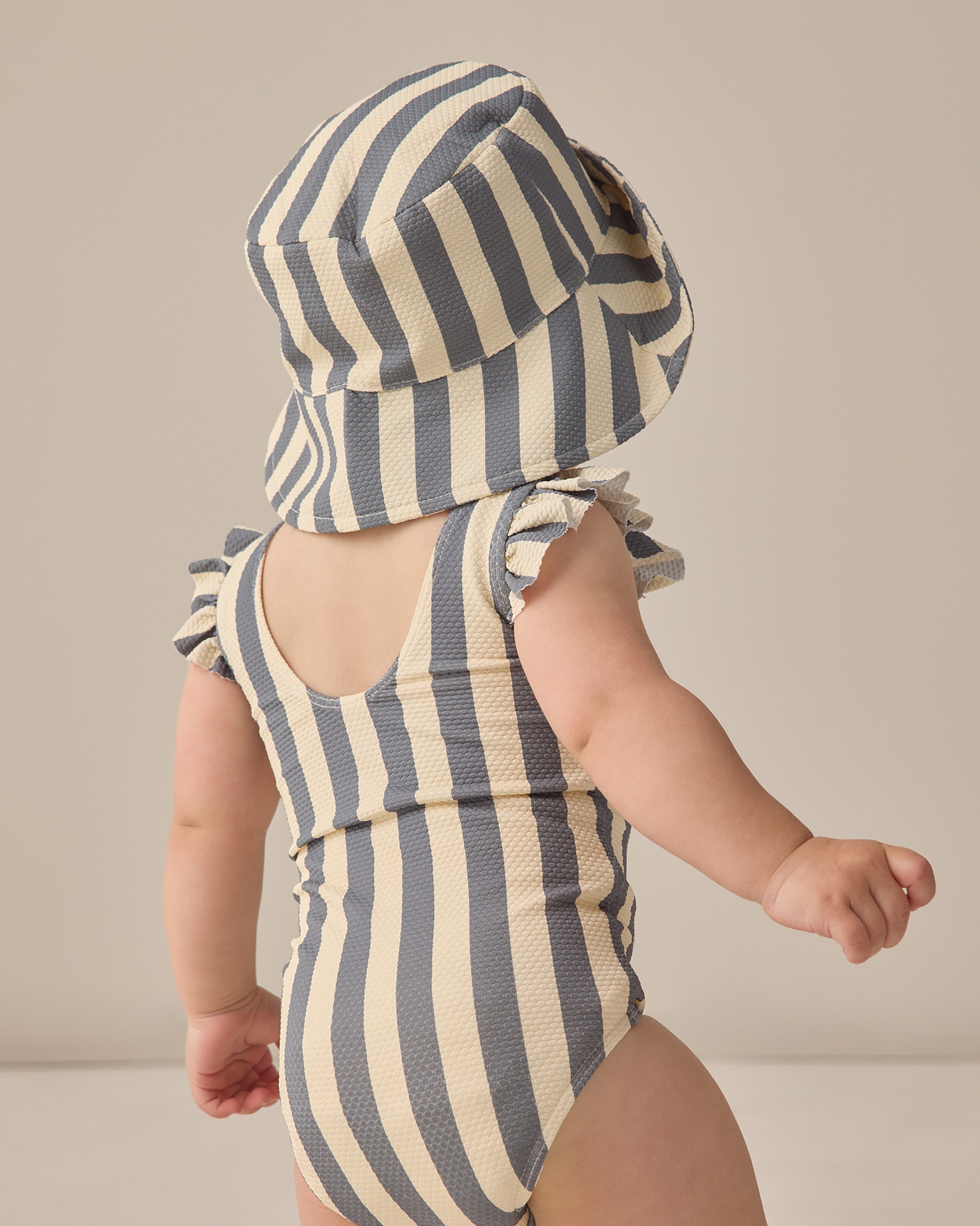 Rylee + Cru Bucket Hat Ocean 6-12M