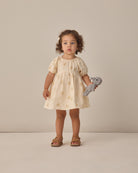 Rylee+Cru Bella Dress Sunburst  Natural 18-24m