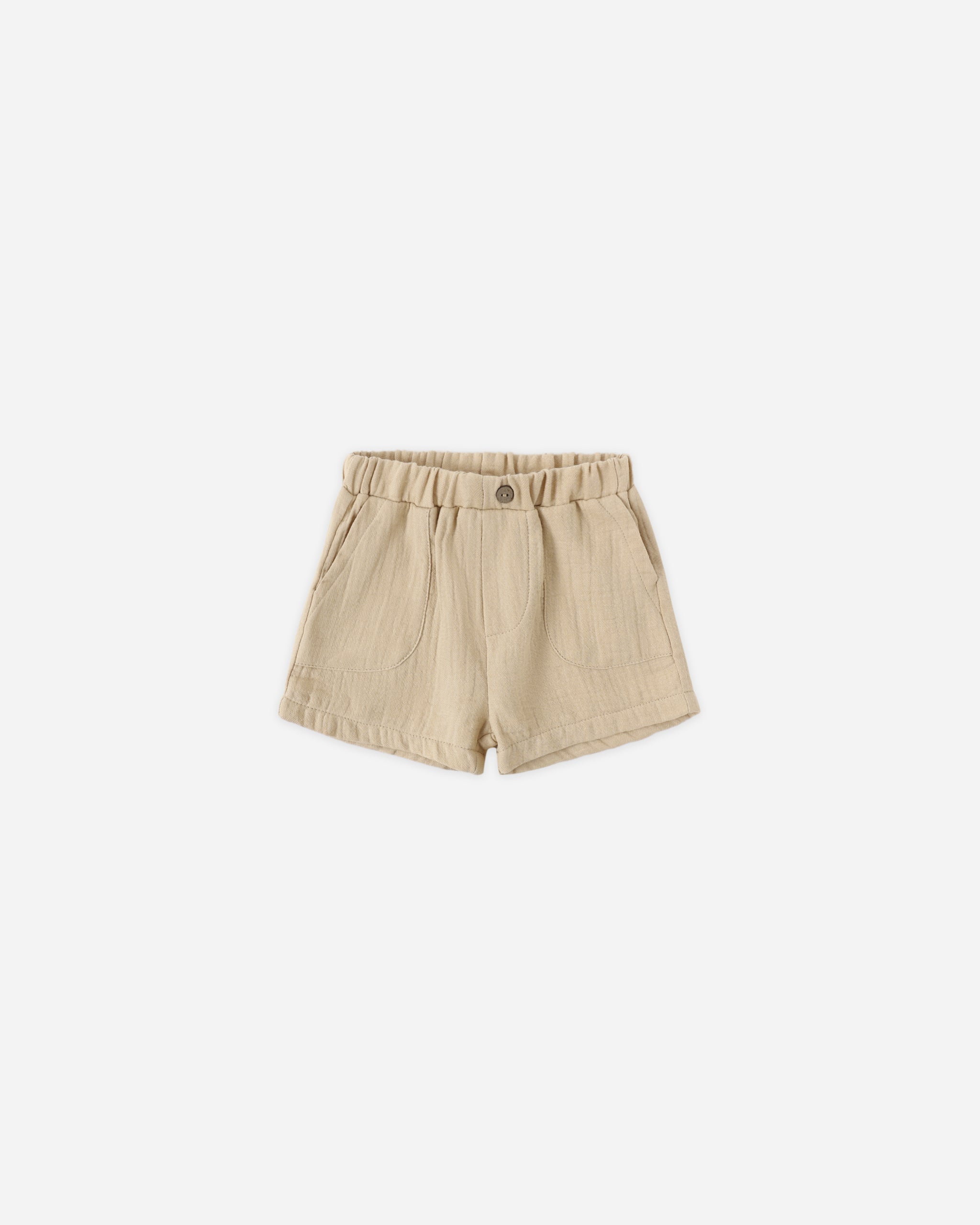 Rylee + Cru Utility Short Butterscotch 3-6M