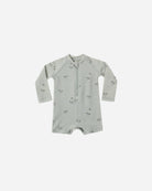 Rylee + Cru Long Sleeve One-Piece Rashguard Palm 0-3M